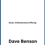 Solucionario Music: A Mathematical Offering