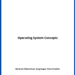 Solucionario Operating System Concepts
