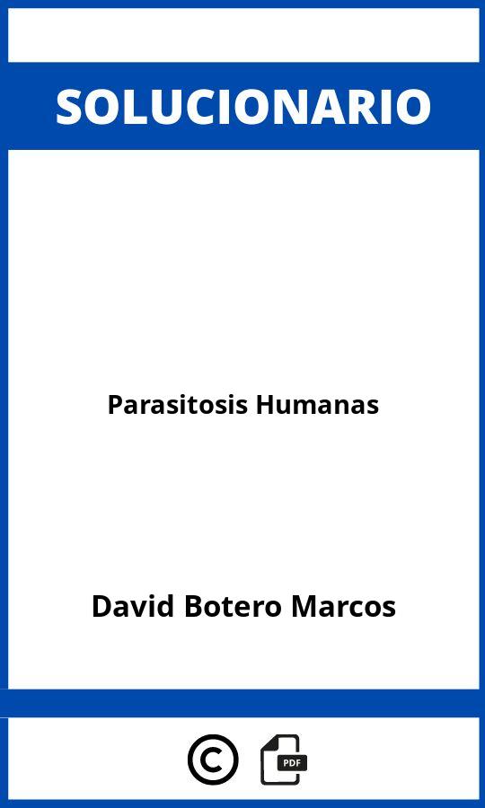 Solucionario Parasitosis Humanas