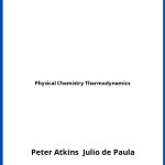 Solucionario Physical Chemistry Thermodynamics