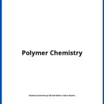 Solucionario Polymer Chemistry