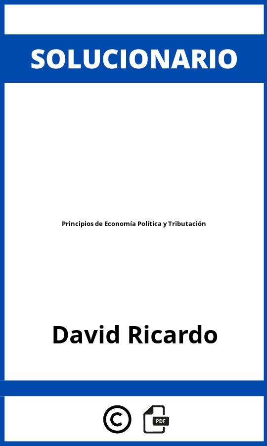Solucionario Principios de Economía Política y Tributación