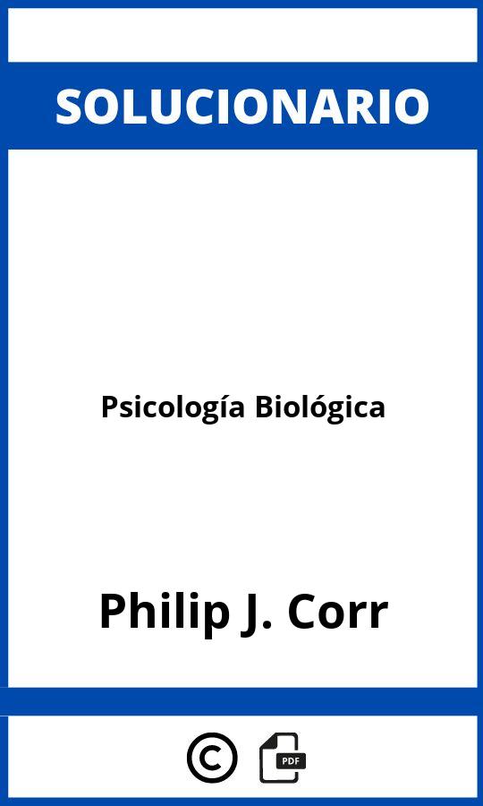 Solucionario Psicología Biológica