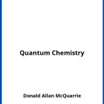 Solucionario Quantum Chemistry