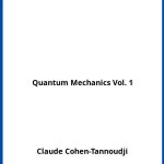 Solucionario Quantum Mechanics Vol. 1