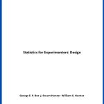 Solucionario Statistics for Experimenters: Design