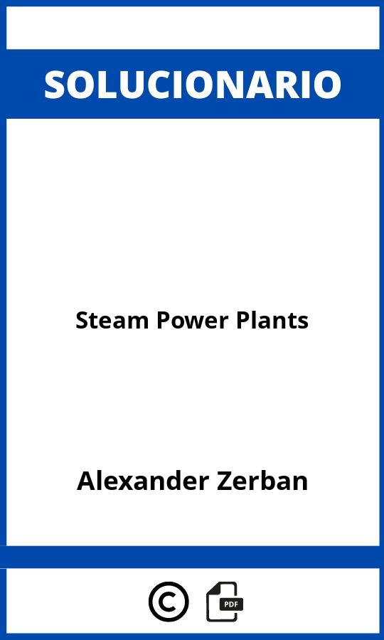 Solucionario Steam Power Plants