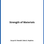 Solucionario Strength of Materials