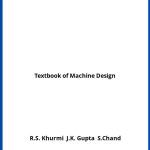 Solucionario Textbook of Machine Design