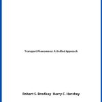 Solucionario Transport Phenomena: A Unified Approach