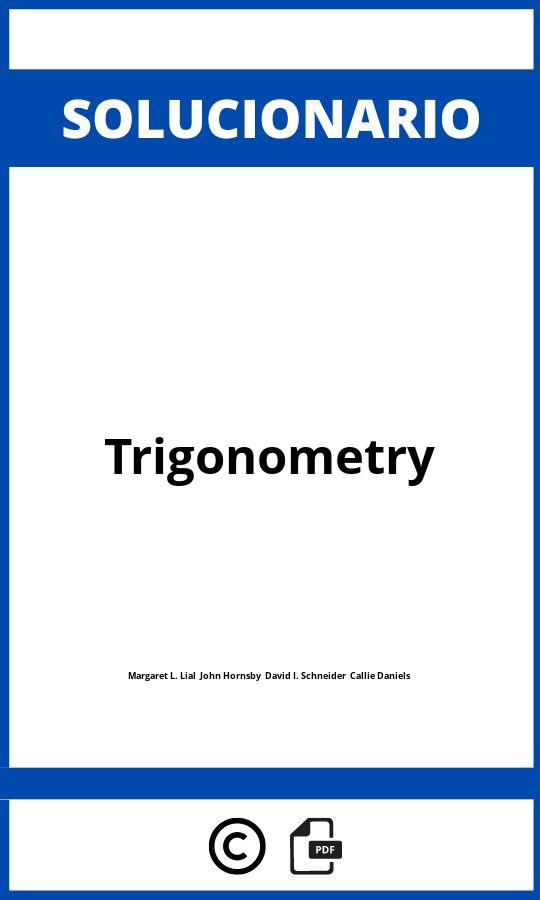 Solucionario Trigonometry