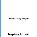 Solucionario Understanding Analysis