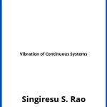 Solucionario Vibration of Continuous Systems