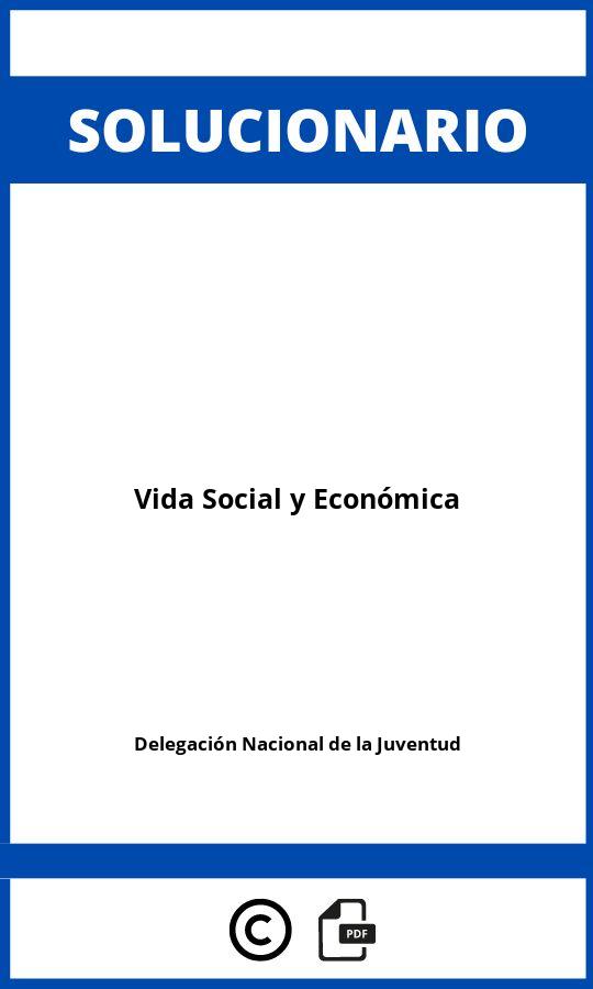 Solucionario Vida Social y Económica